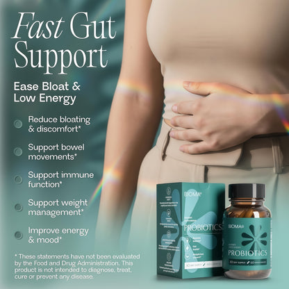 BIOMA Digestive Health Probiotic 60 Delayed-Release Capsules